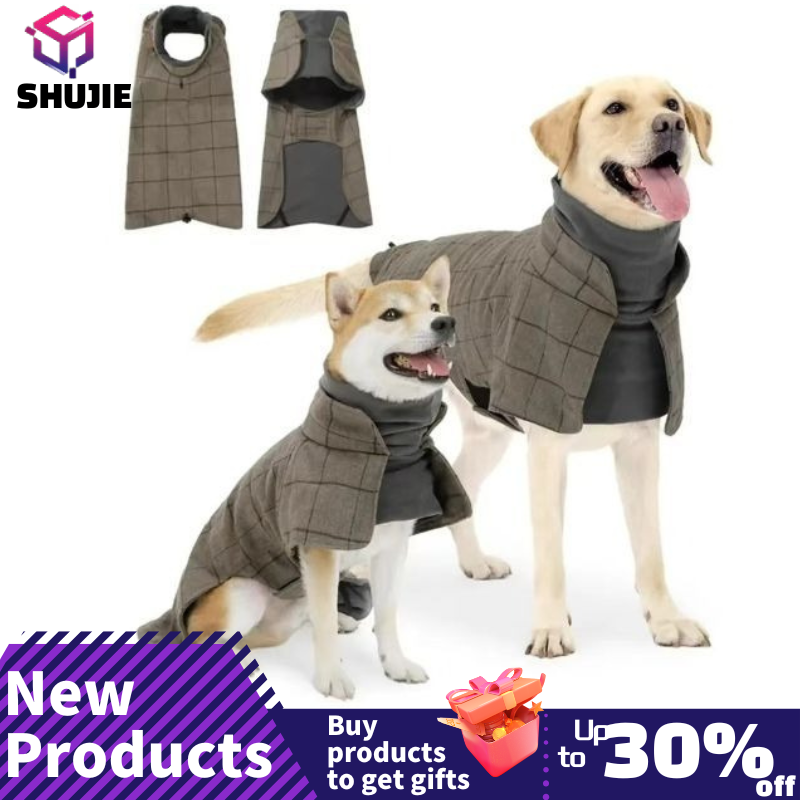 Winter Clothing English - Casaco quente para cachorro, colete de