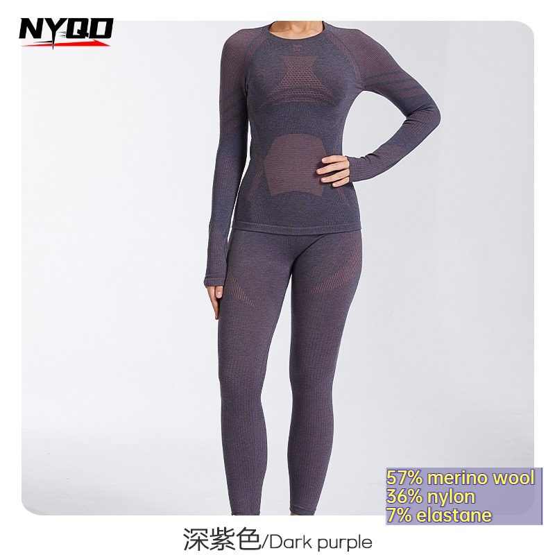 Thermal Base Layer - Conjunto de Camada Base de Lã