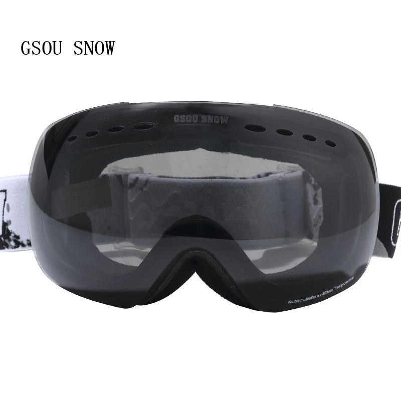 Snow Goggle Uv - Gsou neve marca inverno das mulheres
