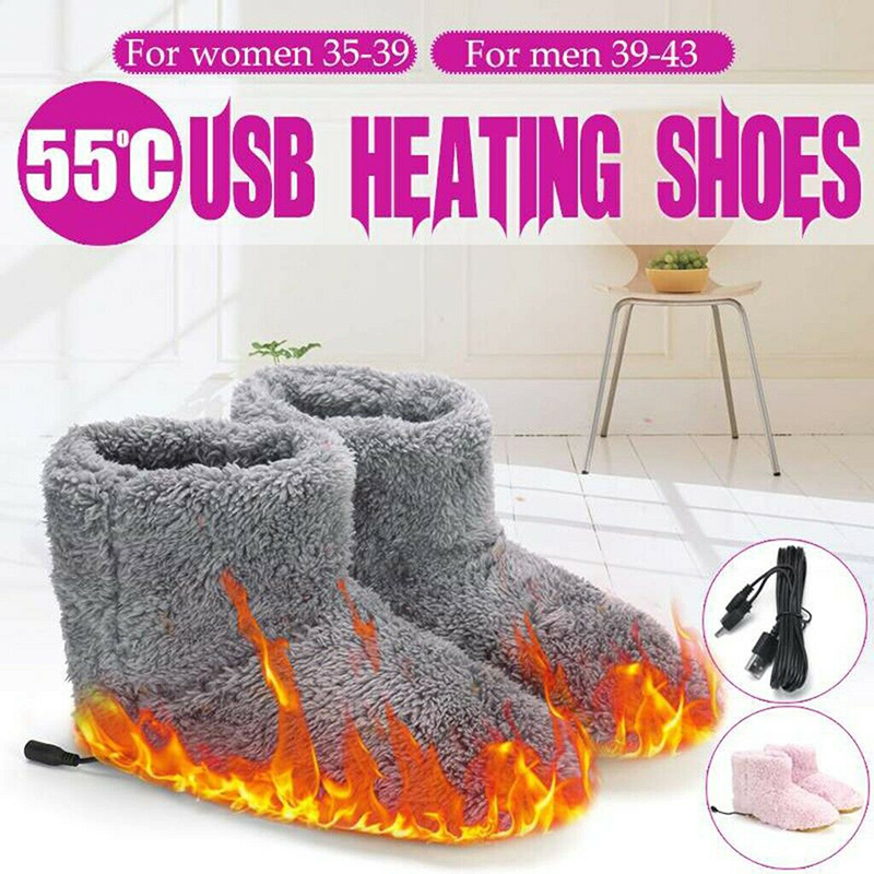 Heated Gloves Electric - Inverno usb mais quente pé sapatos