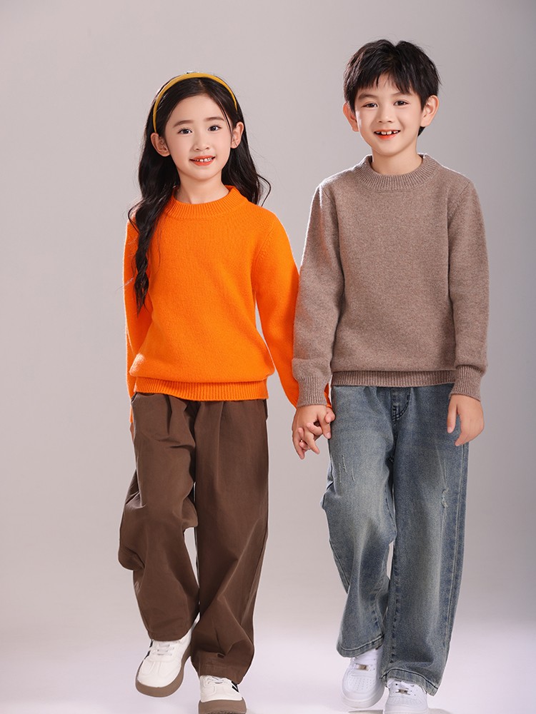 Winter Clothing Kids - Camisola de lã infantil pulôver outono