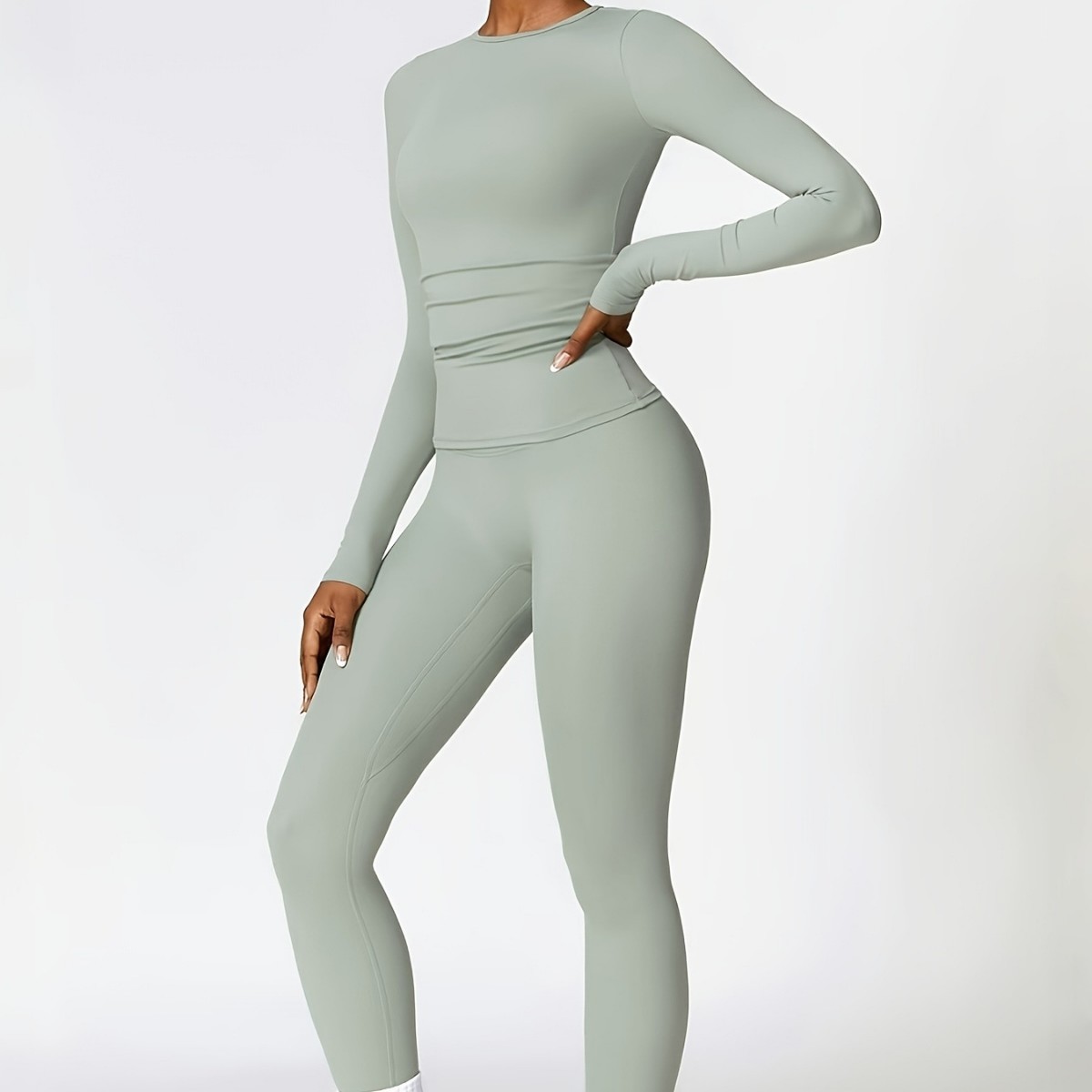 Conjunto de ioga justo e slim, - Winter Clothing Usa avaliação e preço