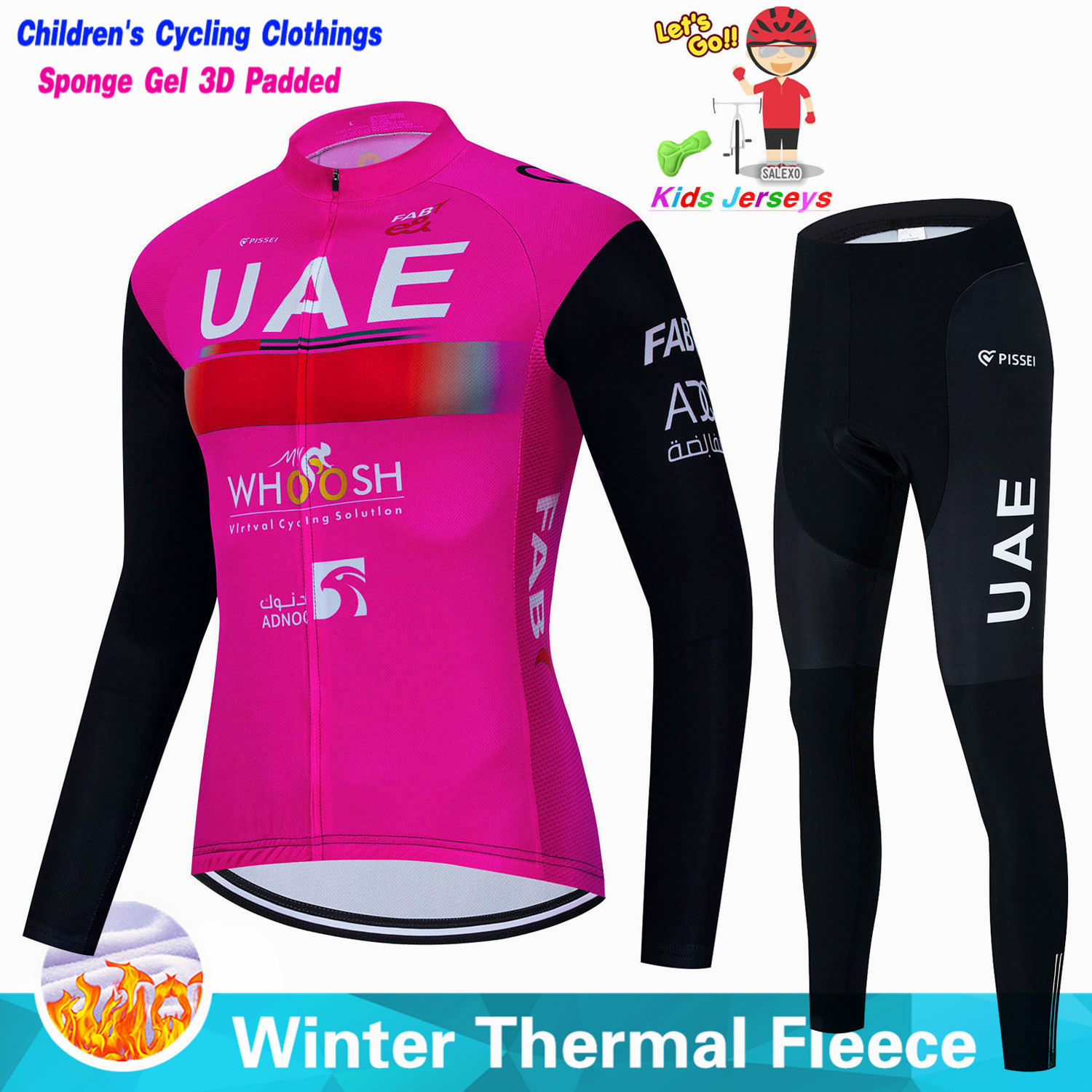 Uae crianças inverno velo conj - Winter Clothing Kids avaliação e preço
