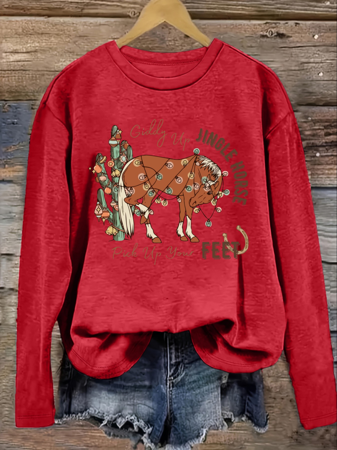 Camiseta Feminina Casual de Ma - Winter Clothing Outfits avaliação e preço