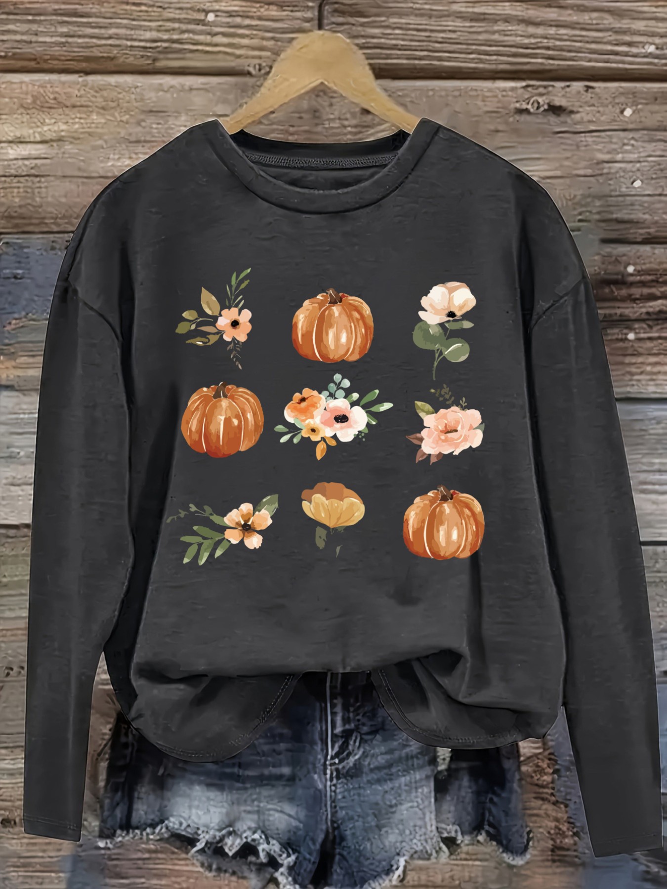 Camiseta feminina casual de ma - Winter Clothing Outfits avaliação e preço