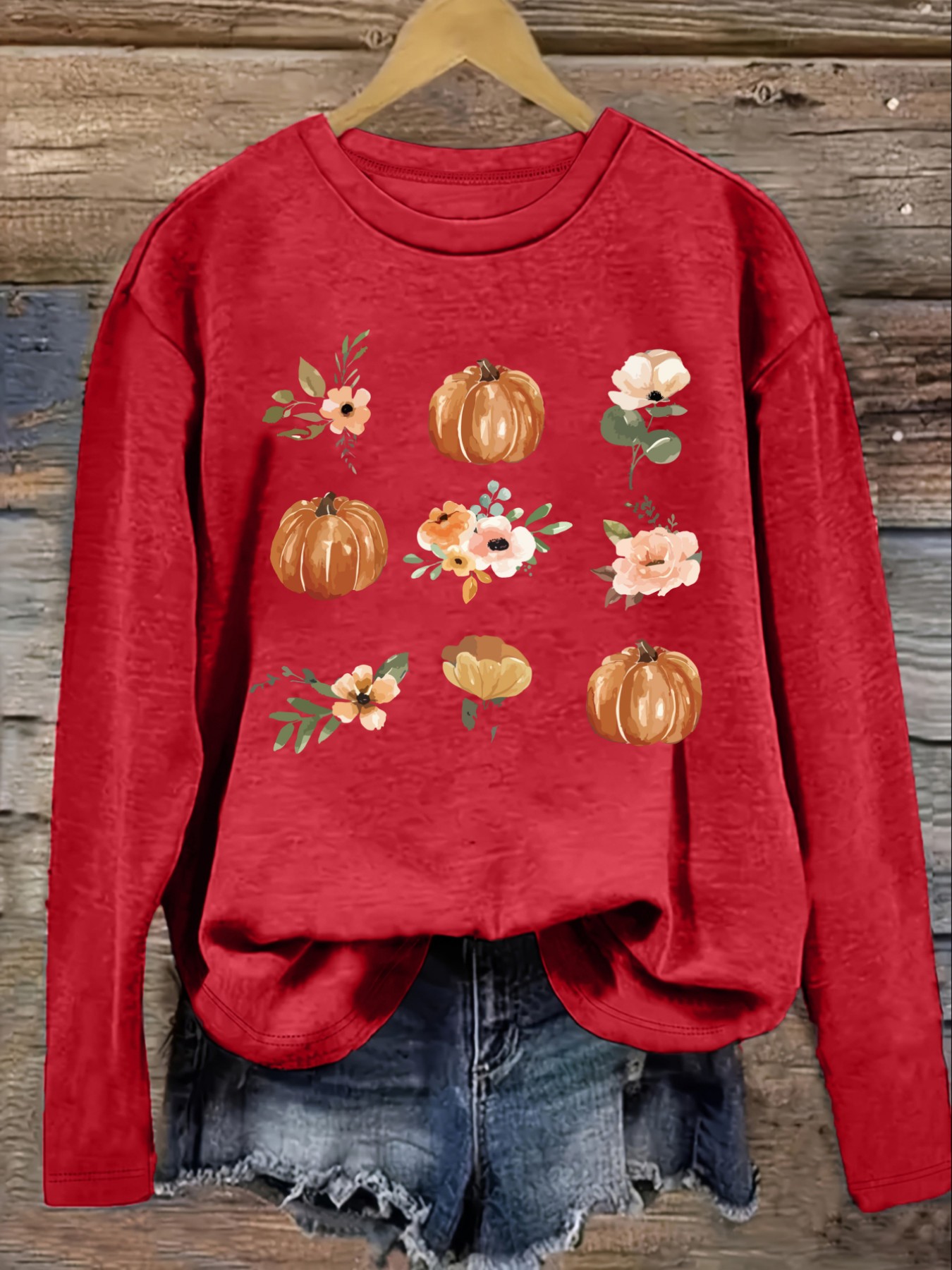 Camiseta feminina casual de ma - Winter Clothing Outfits avaliação e preço