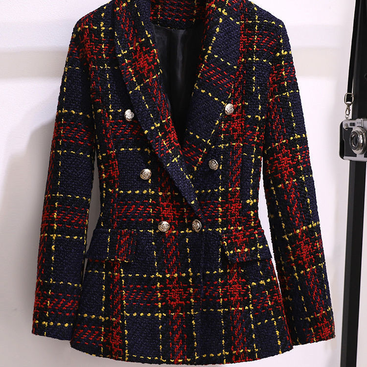 Mulheres inverno vintage tweed - Winter Clothing Korean avaliação e preço
