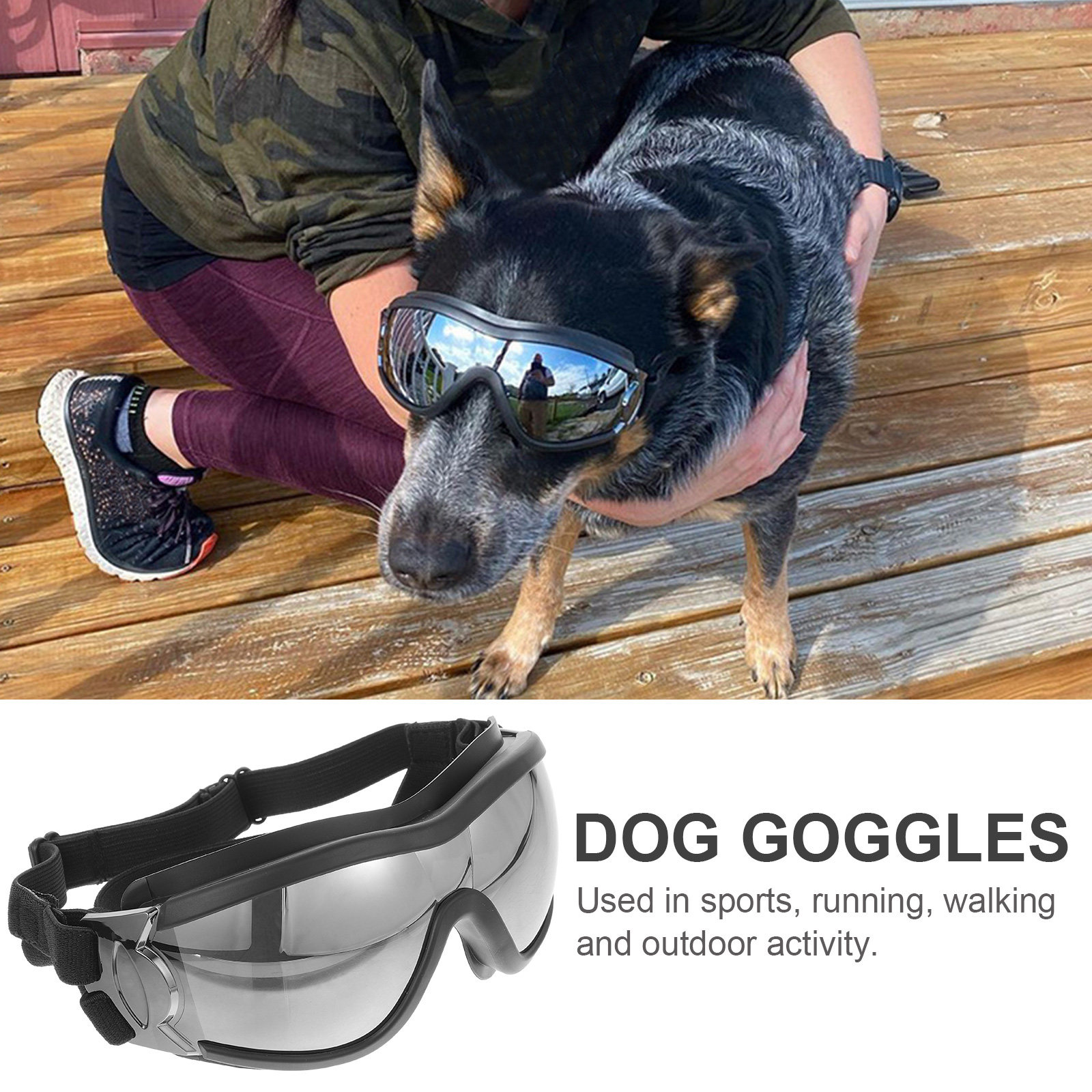 Óculos de proteção para animai - Snow Goggle Uv avaliação e preço