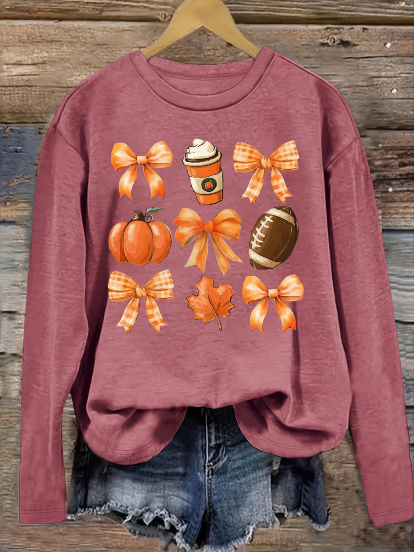 Camiseta Feminina Casual de Ma - Winter Clothing Outfits avaliação e preço