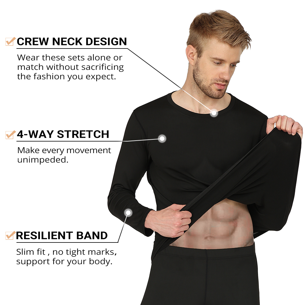 Roupa interior térmica de inve - Thermal Base Layer avaliação e preço