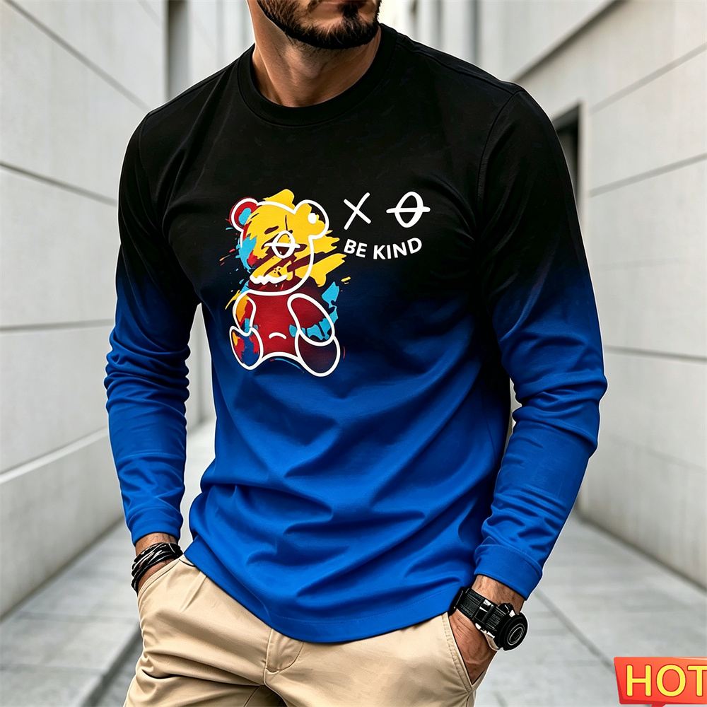 Camiseta masculina casual de o - Winter Clothing avaliação e preço