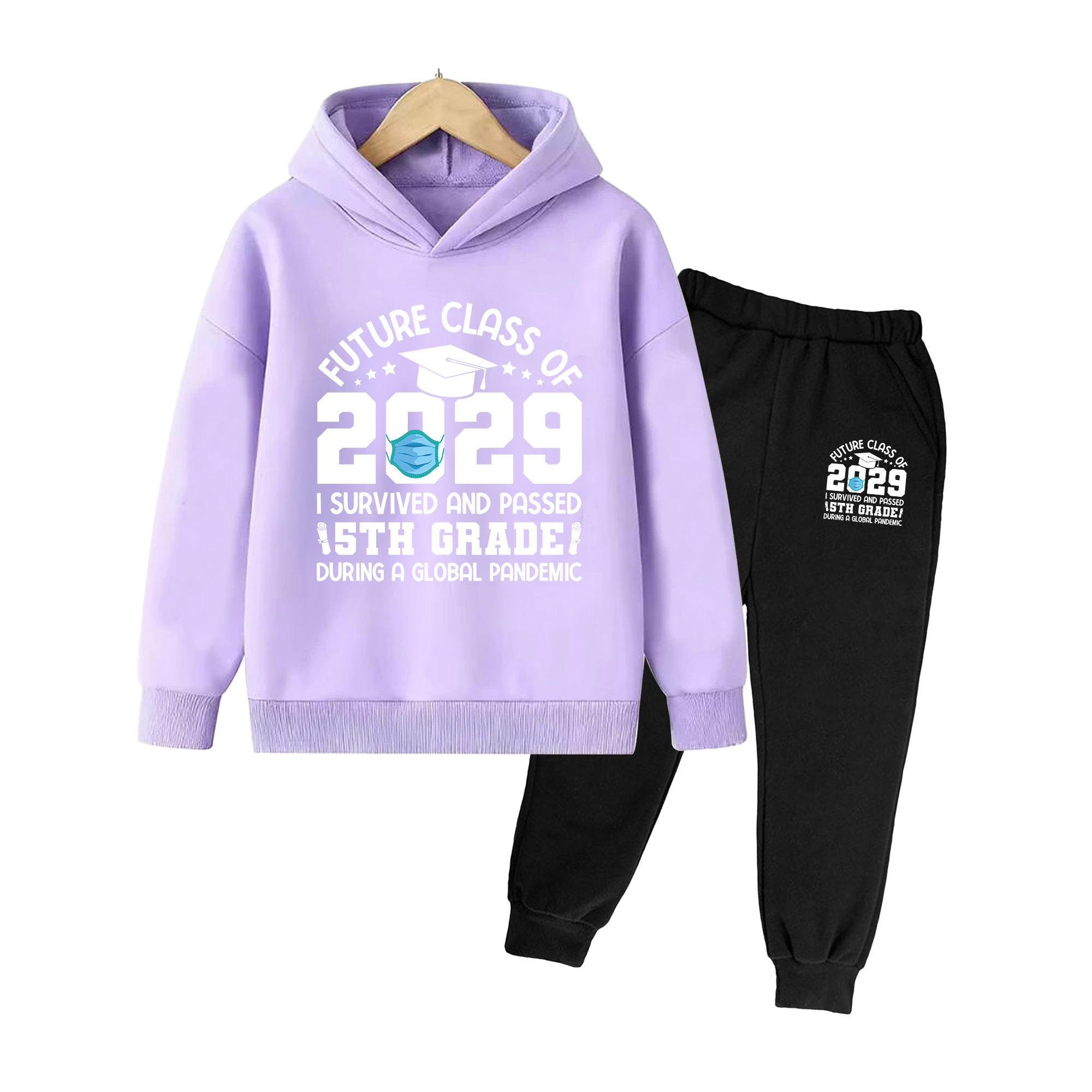 Conjunto de Moletom com Estamp - Winter Clothing avaliação e preço