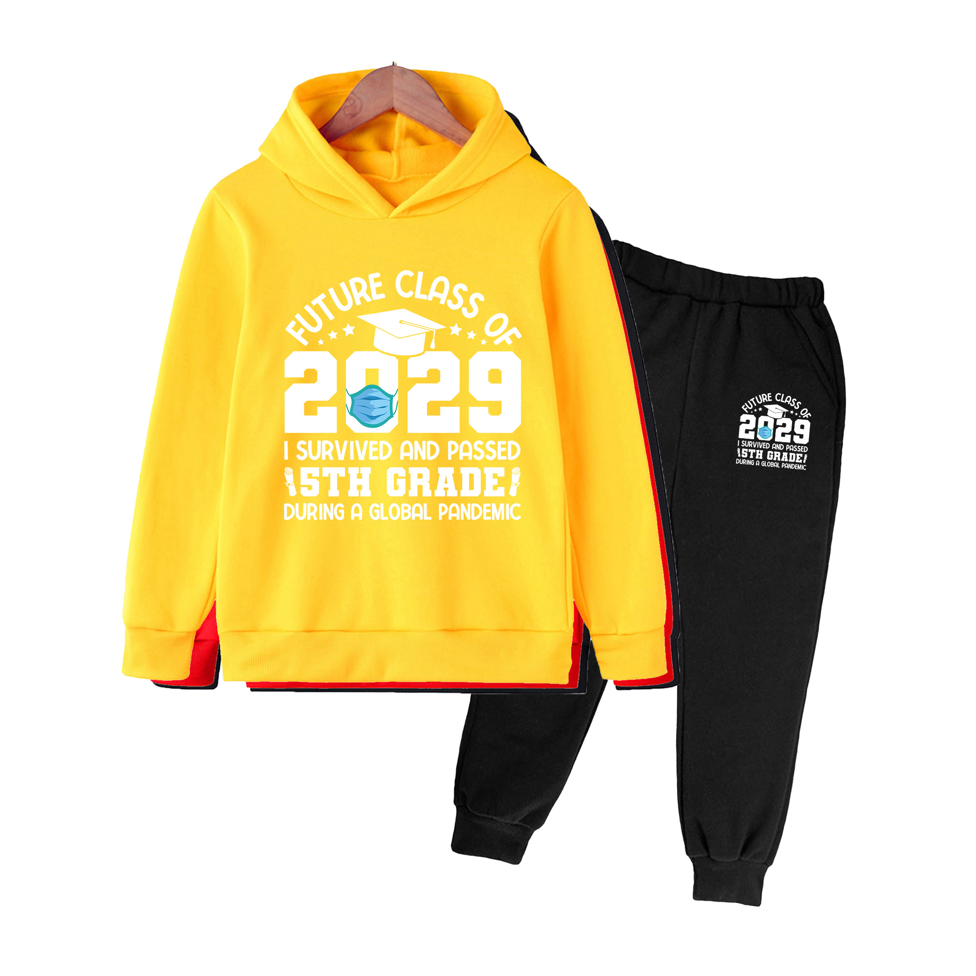 Conjunto de Moletom com Estamp - Winter Clothing avaliação e preço