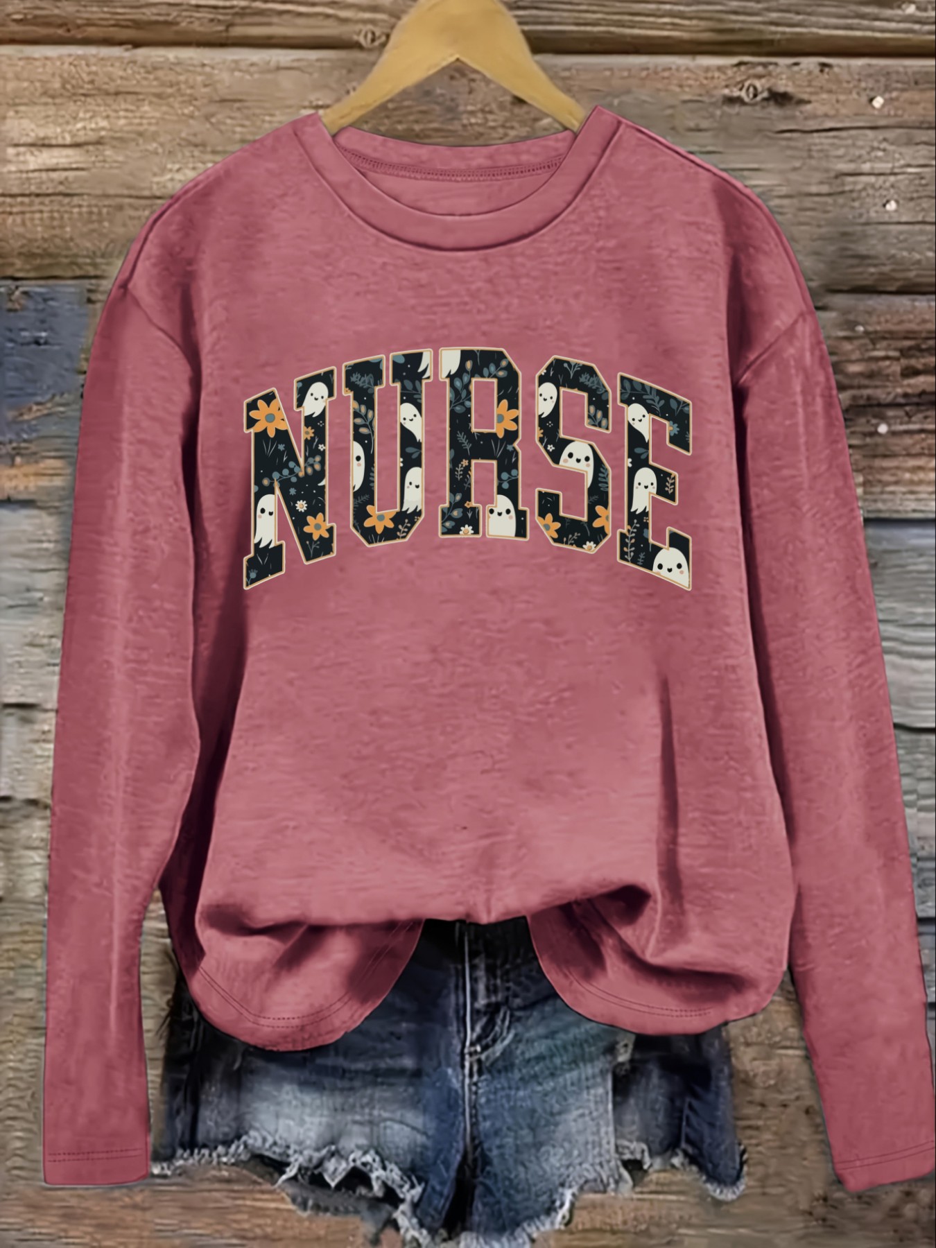Camiseta Feminina Casual de Ma - Winter Clothing Outfits avaliação e preço