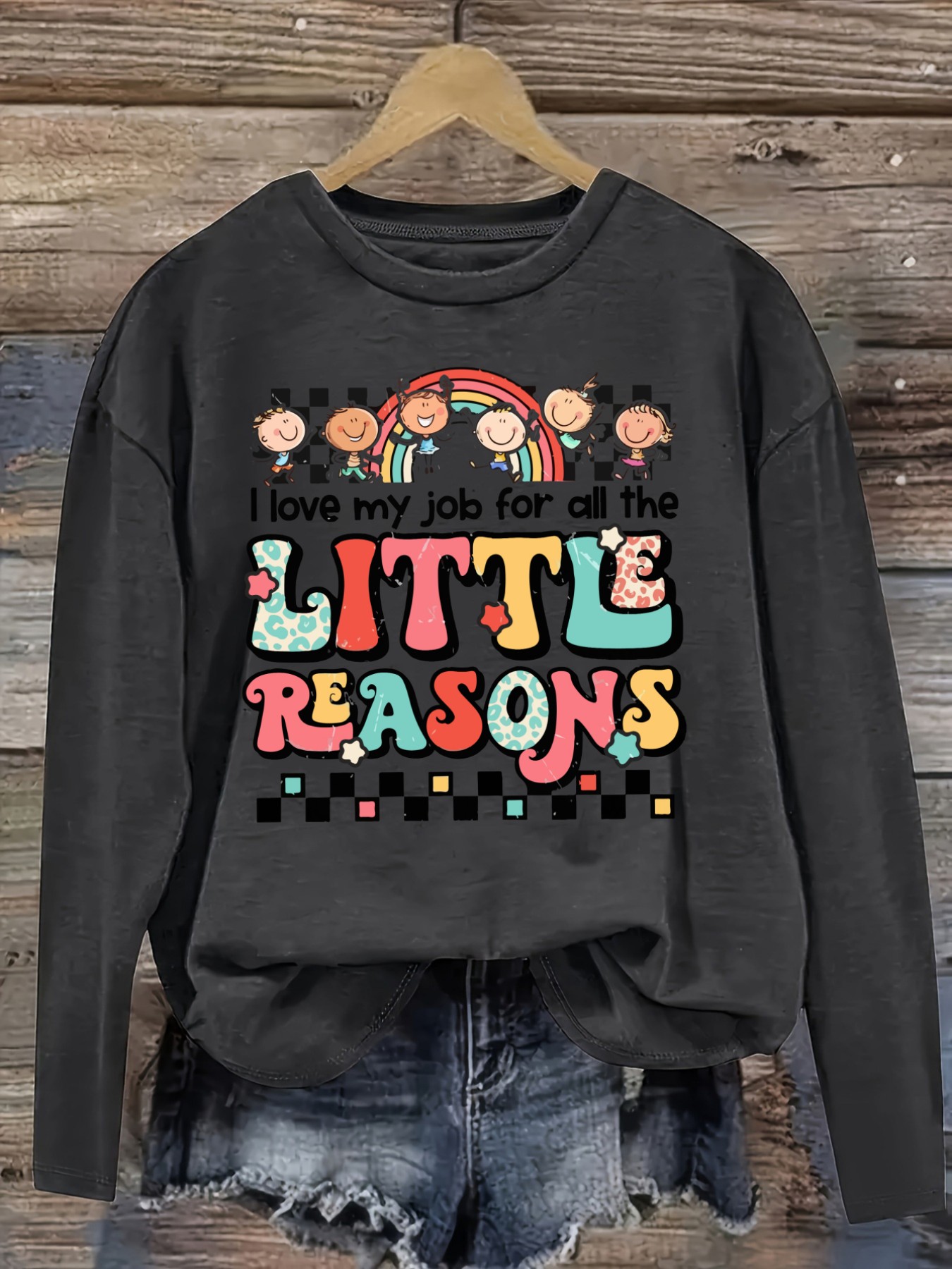 Camiseta Feminina Casual de Ma - Winter Clothing Outfits avaliação e preço
