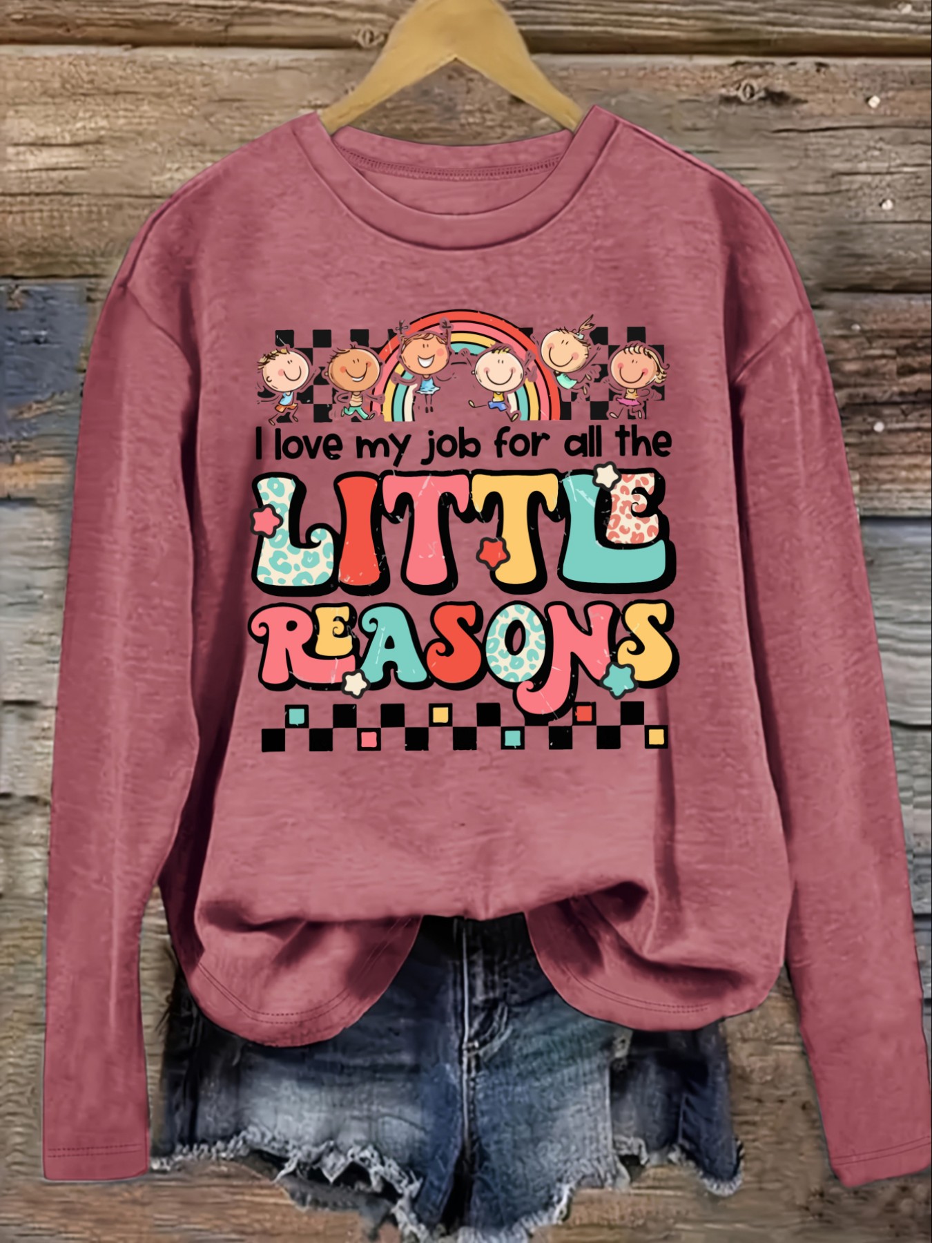 Camiseta Feminina Casual de Ma - Winter Clothing Outfits avaliação e preço