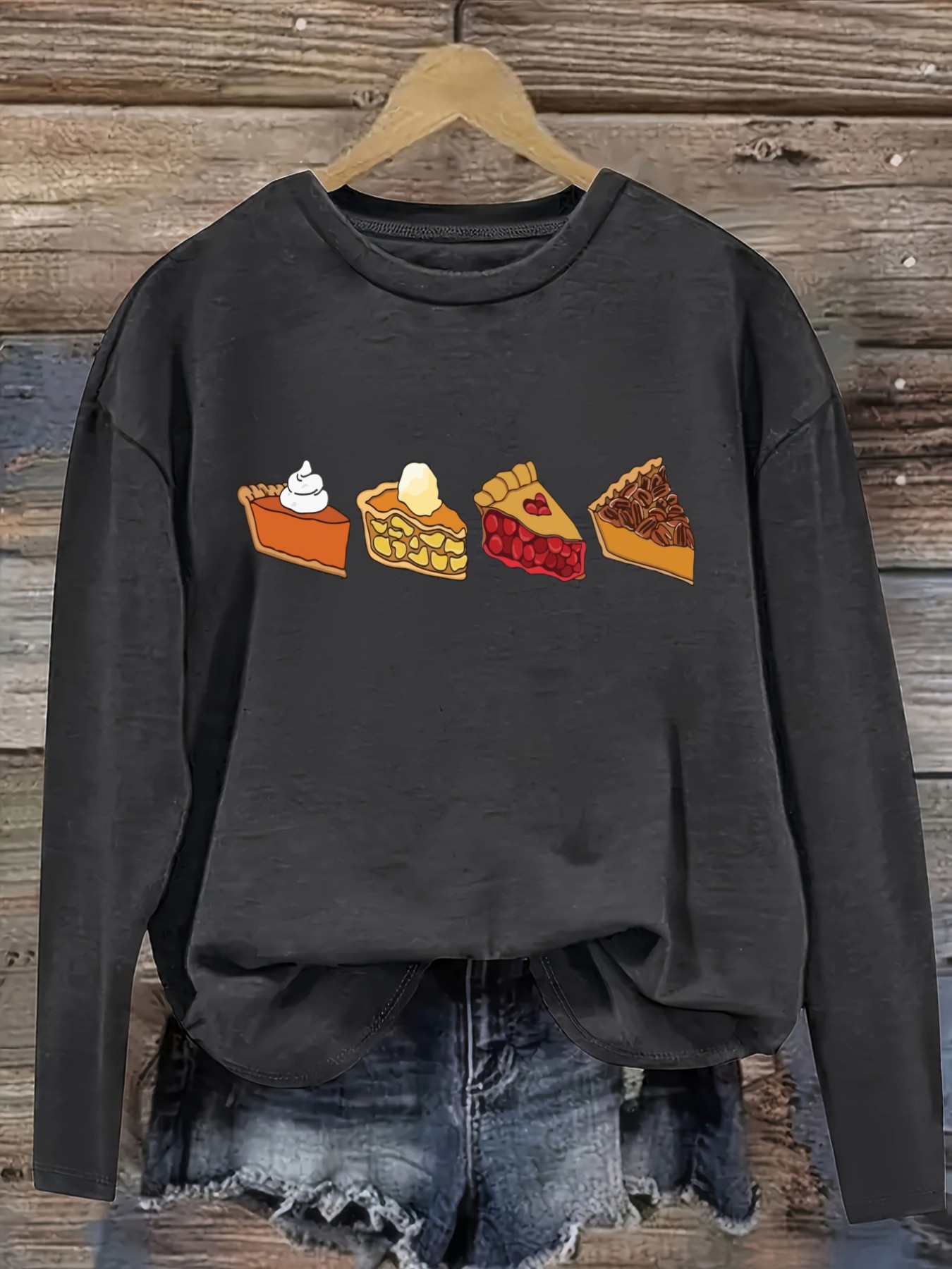 Camiseta Feminina Casual de Ma - Winter Clothing Outfits avaliação e preço