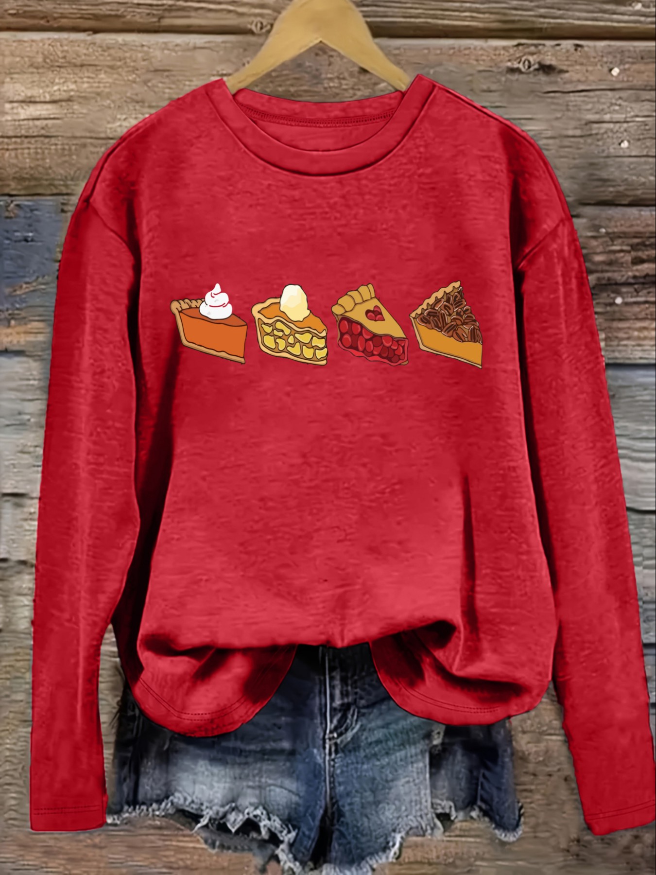 Camiseta Feminina Casual de Ma - Winter Clothing Outfits avaliação e preço