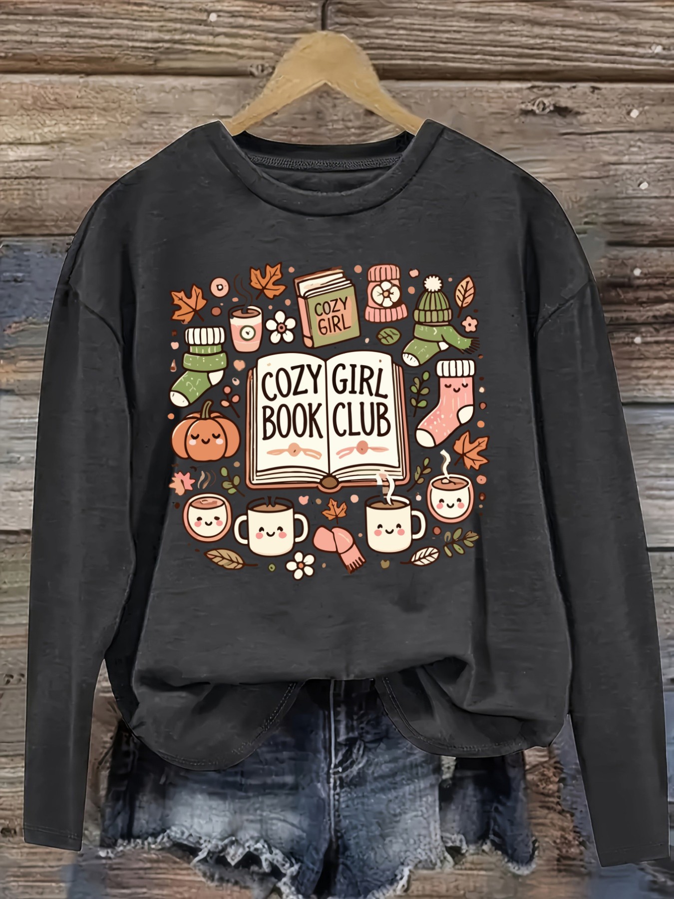Camiseta Feminina Casual de Ma - Winter Clothing Outfits avaliação e preço