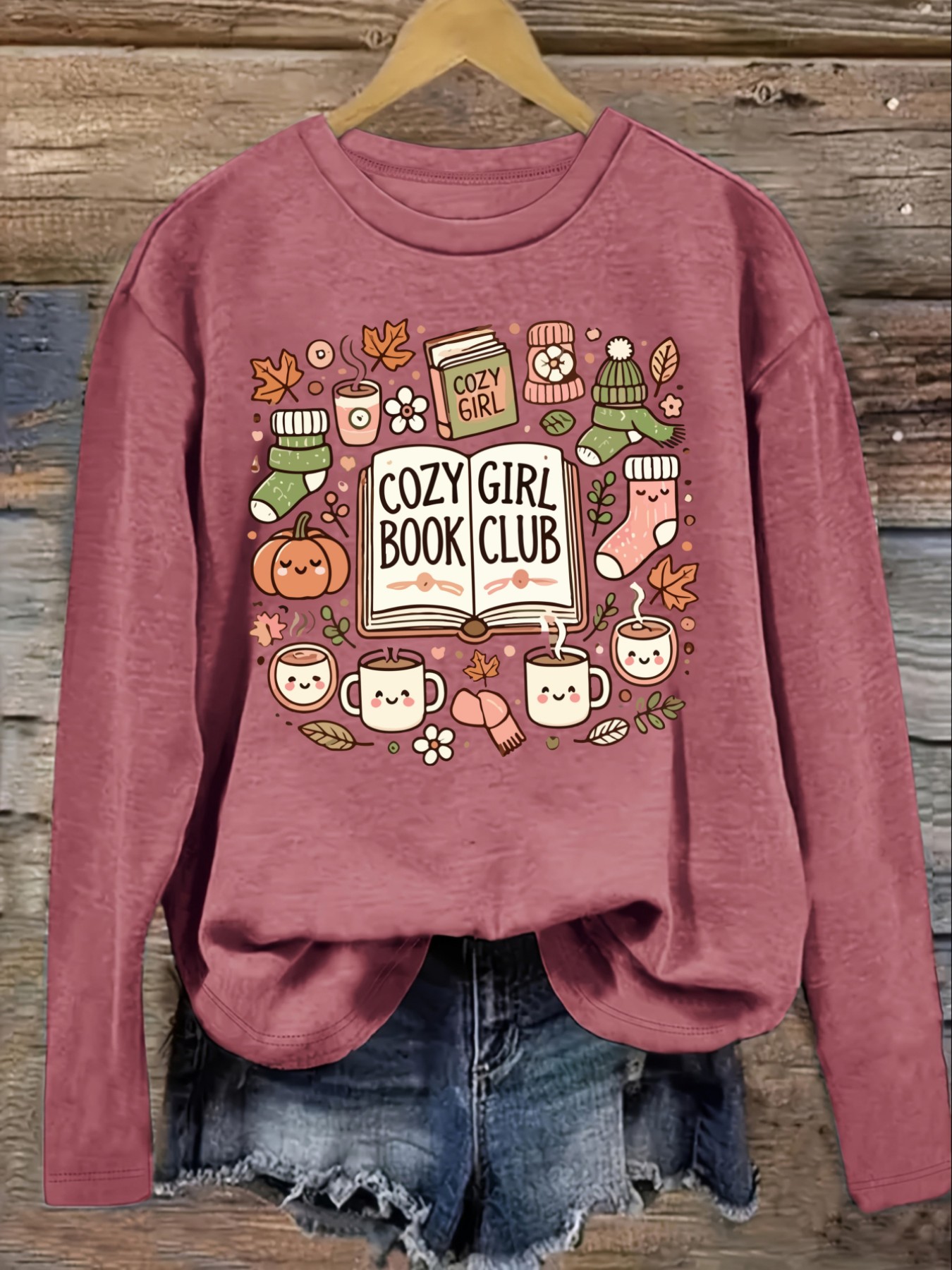 Camiseta Feminina Casual de Ma - Winter Clothing Outfits avaliação e preço