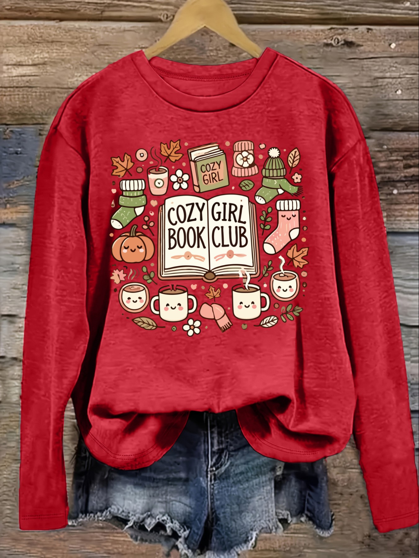 Camiseta Feminina Casual de Ma - Winter Clothing Outfits avaliação e preço
